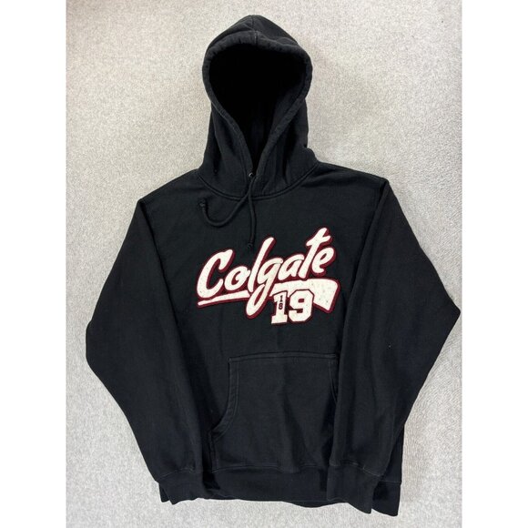 Colgate Raiders Campus PRO WEAVE Hoodie‎ Sweatshirt (Men's Large) Black - Picture 1 of 10